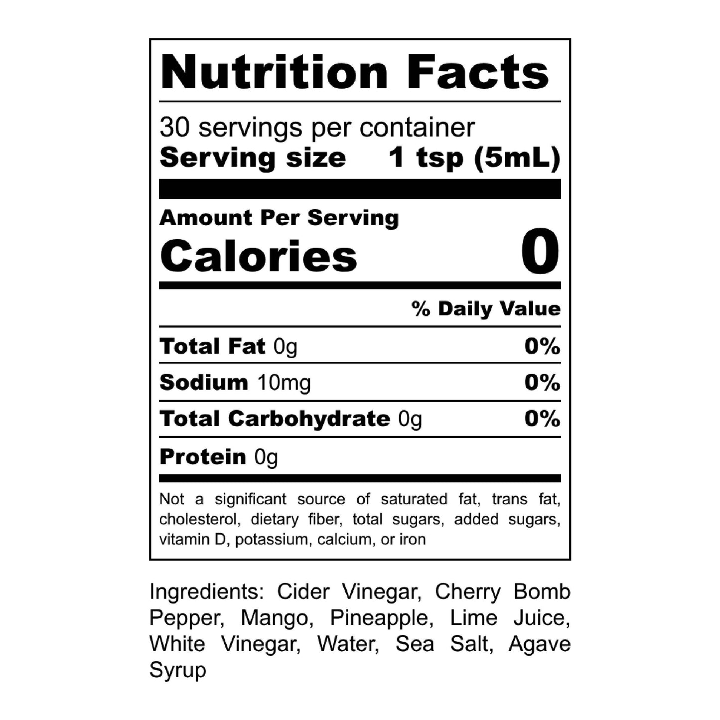 Pineapple Mango Hot Sauce 5 oz.