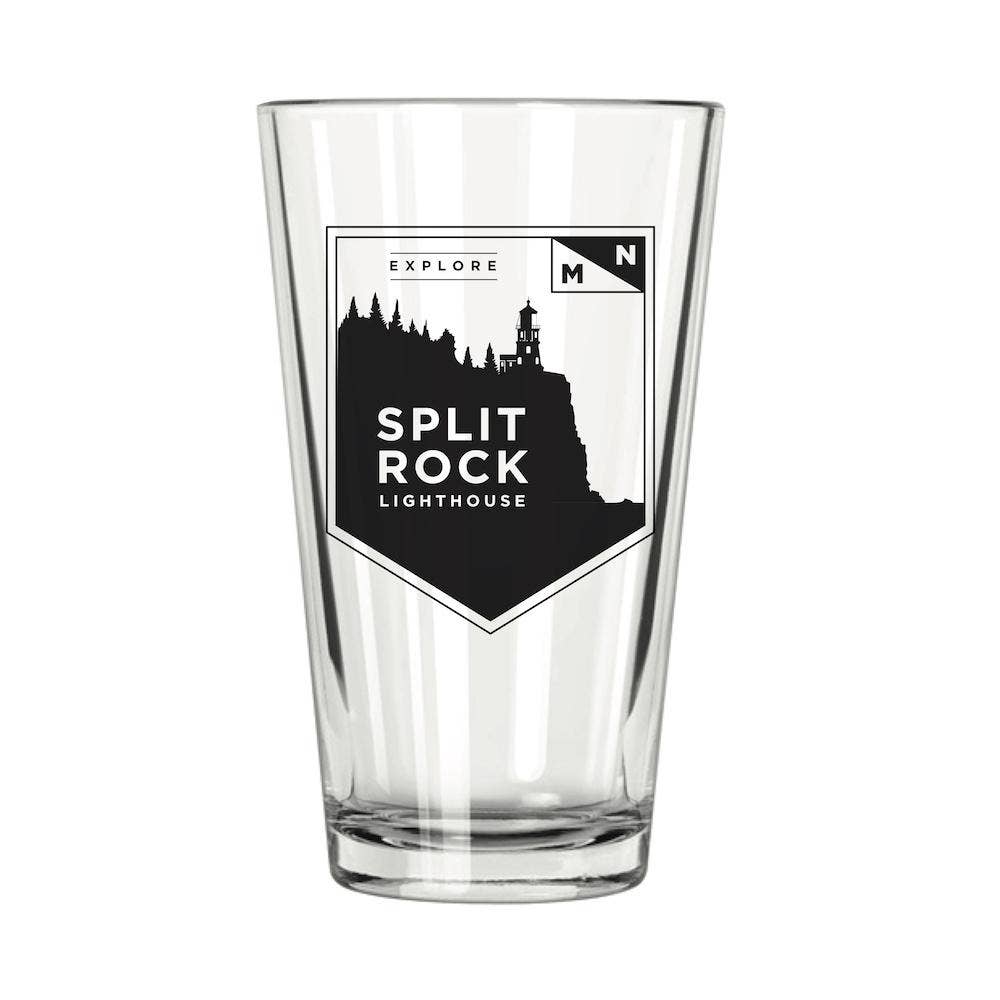 Explore MN Split Rock Lighthouse Pint Glass