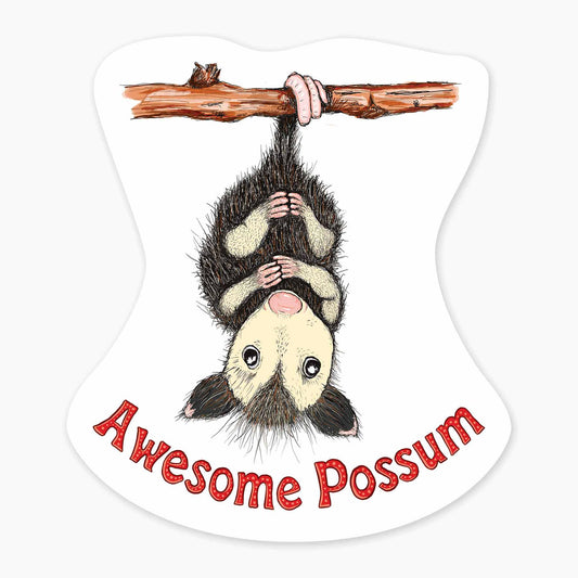 Possum - 3" Art Sticker