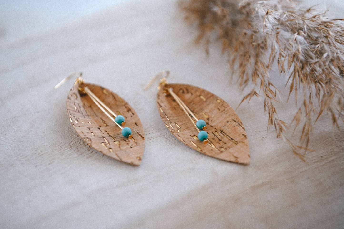 Boho Luxe Beaded Teardrop Earrings