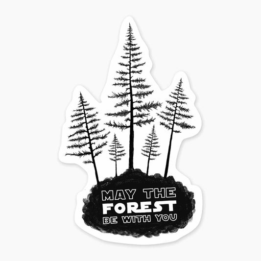 Forest Be - 3" Art Sticker