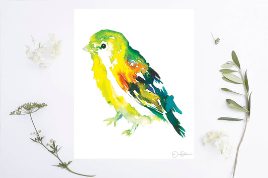 "Will the Wee Bird" Giclée Print: 8" x 10"