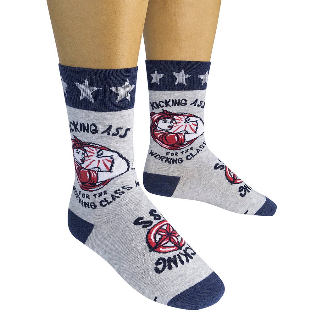 Kicking Ass for the Working Class Socks
