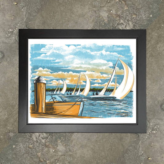 Breezy Print: 14" x 11"