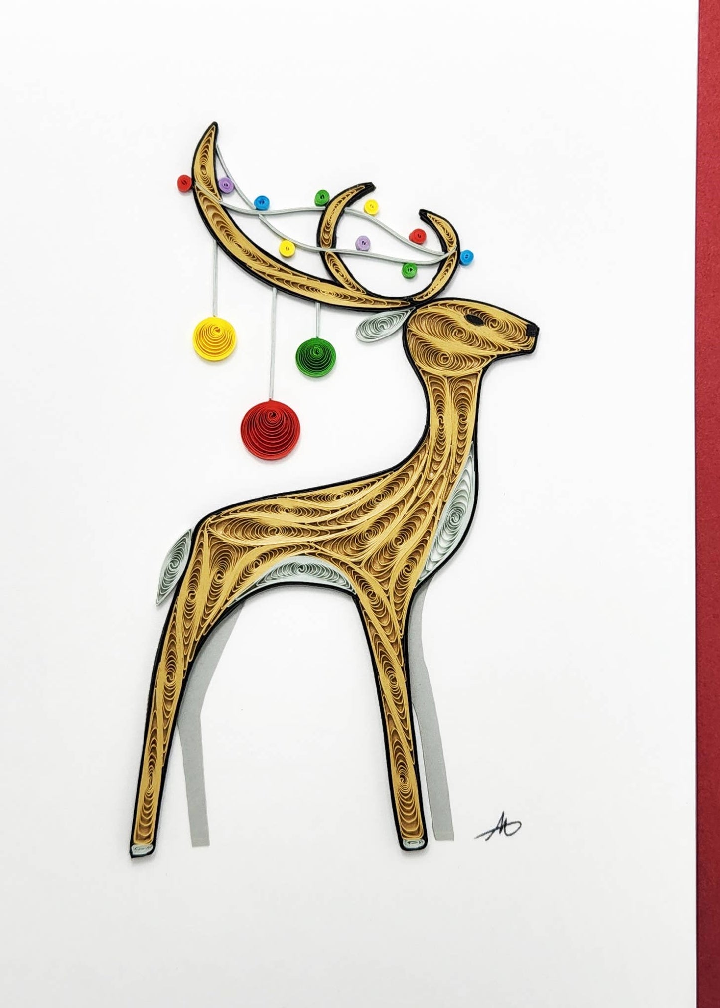 Reindeer Greeting Card