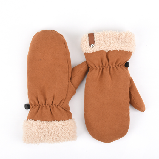 Breezy Mittens: Tab w/ Wisconsin State Shape