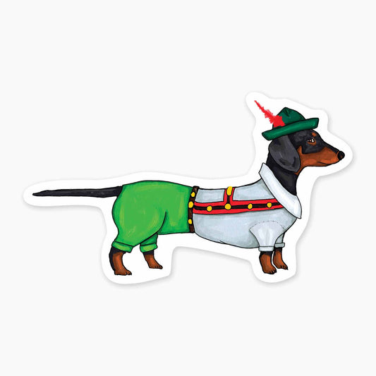 Lederhund - 3" Art Sticker