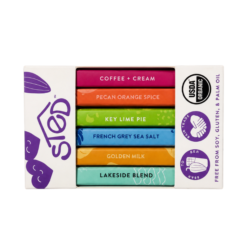 6 Mini Sted Bars Gift Pack