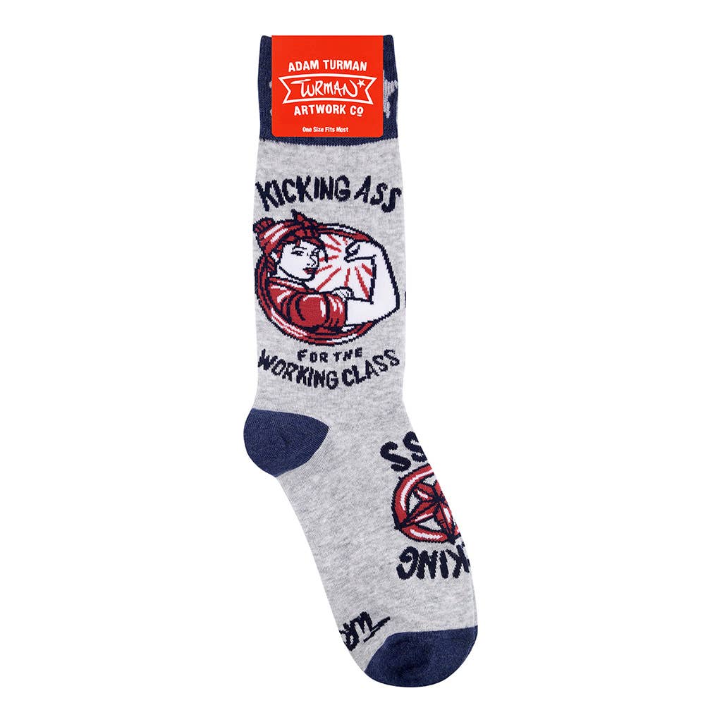 Kicking Ass for the Working Class Socks