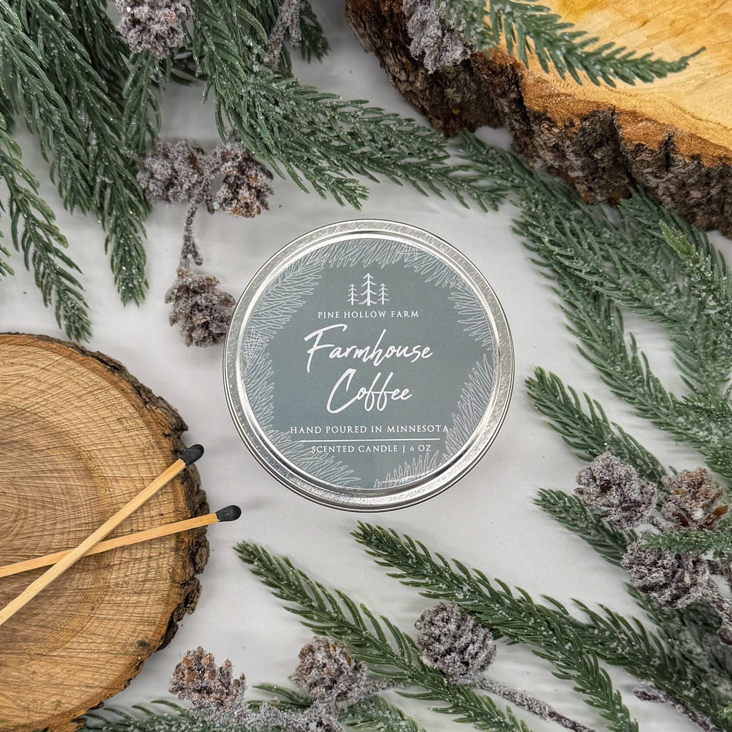 Farmhouse Coffee | Wood Wick Soy Candle