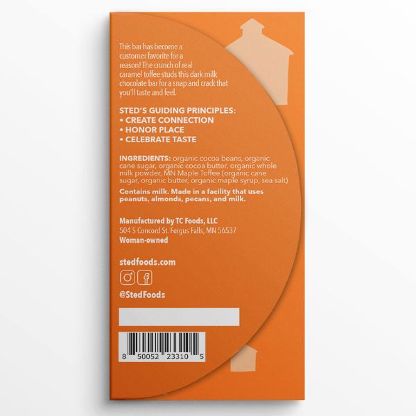 Mini Caramel Crack .5 oz Chocolate Bar