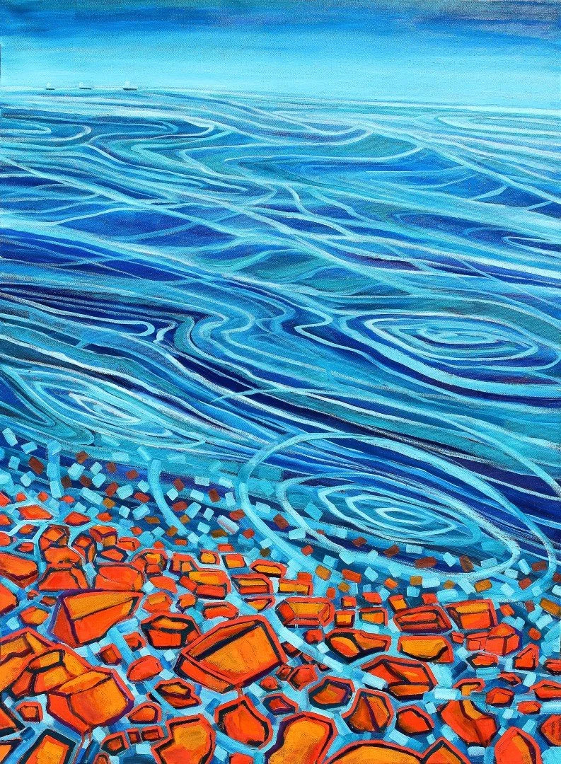 Agate Hunting Giclée Print