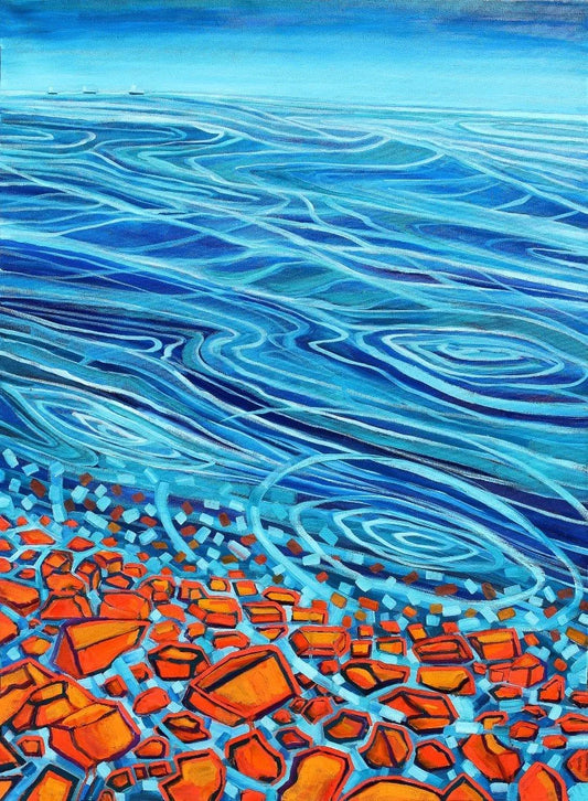 Agate Hunting Giclée Print