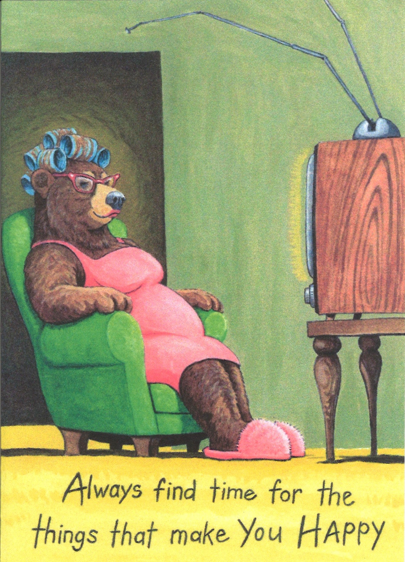 Always Find Time Greeting Card