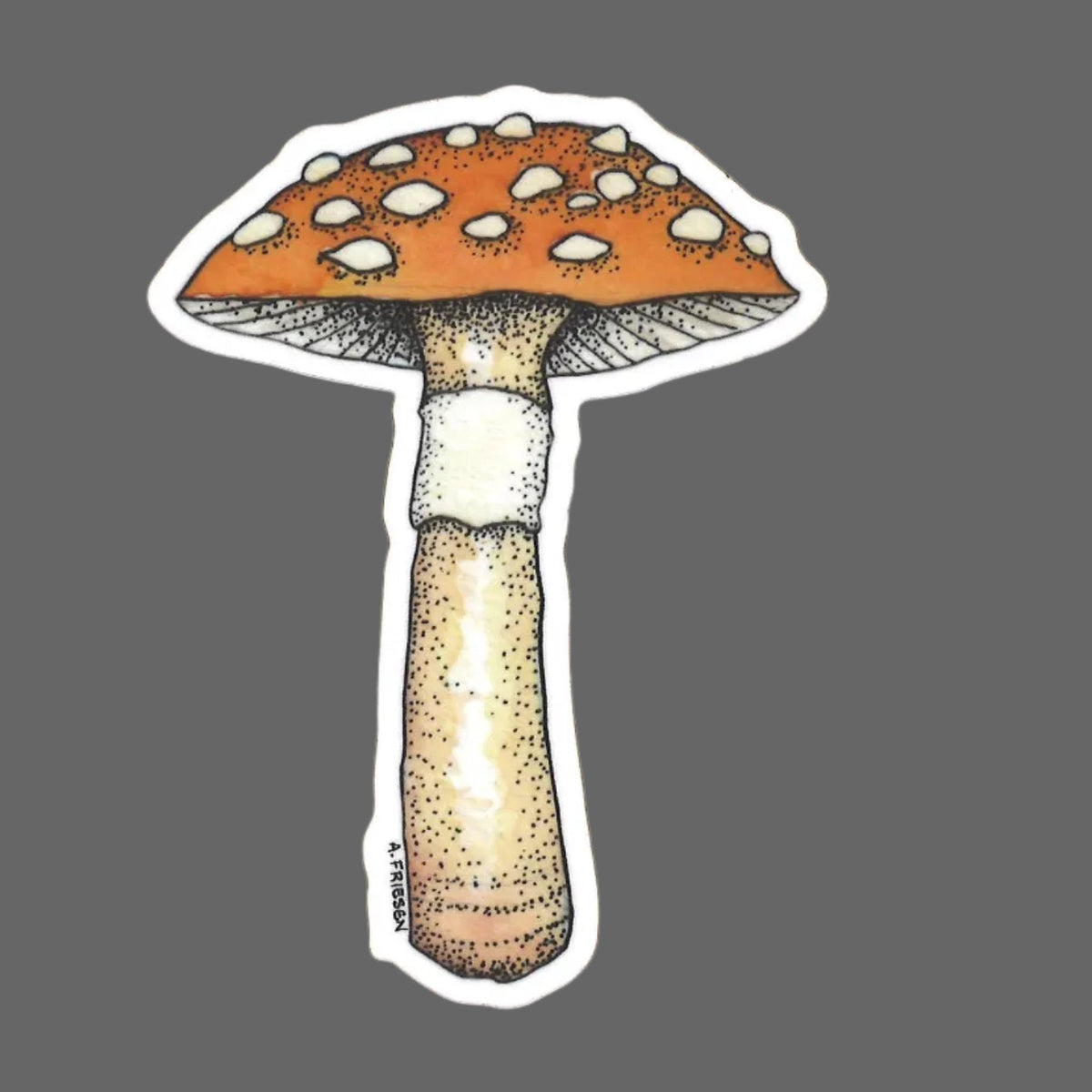 Mushroom Sticker
