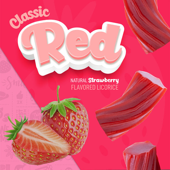 Classic Red Licorice Twists 12oz.