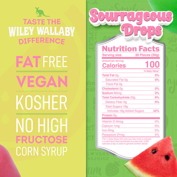 Minis Sourrageous Licorice 3oz.