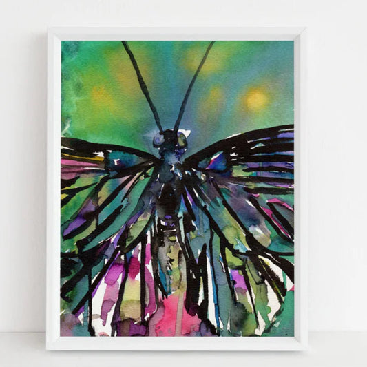 "Be Still" Butterfly Giclée print: 8" x 10"
