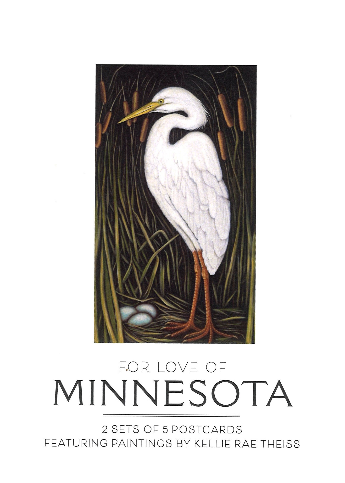 Kellie Rae Theiss For the Love of MN Postcard Set | Bird Collection