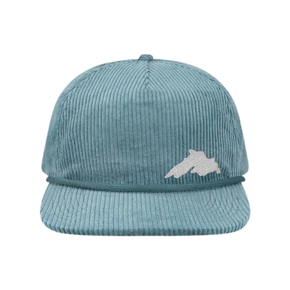 Lake Superior Corduroy Trucker Hat | Blue