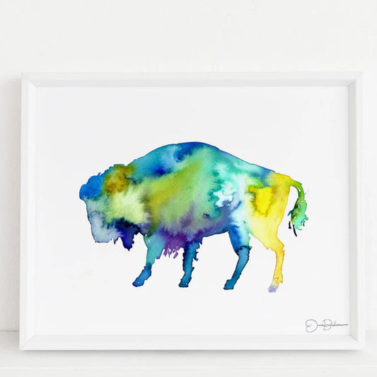 "Buffalo" Buffalo Giclée print: 8" x 10"