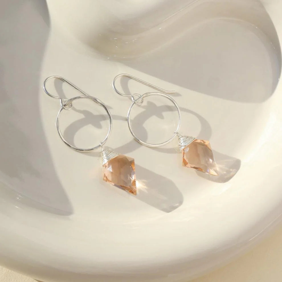 Champange Quartz Drops