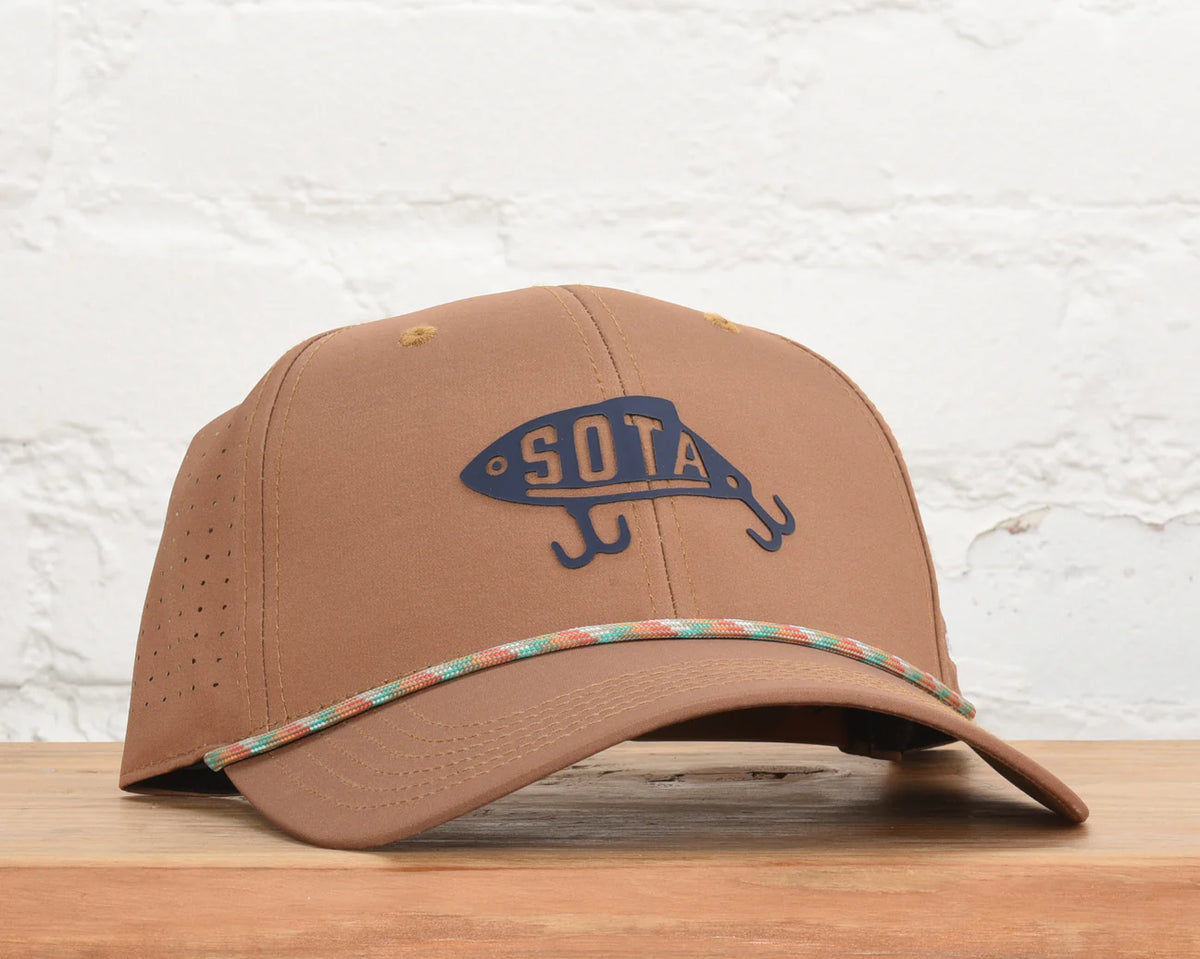 Flyway Dri-Fit Snapback | Brown/Black