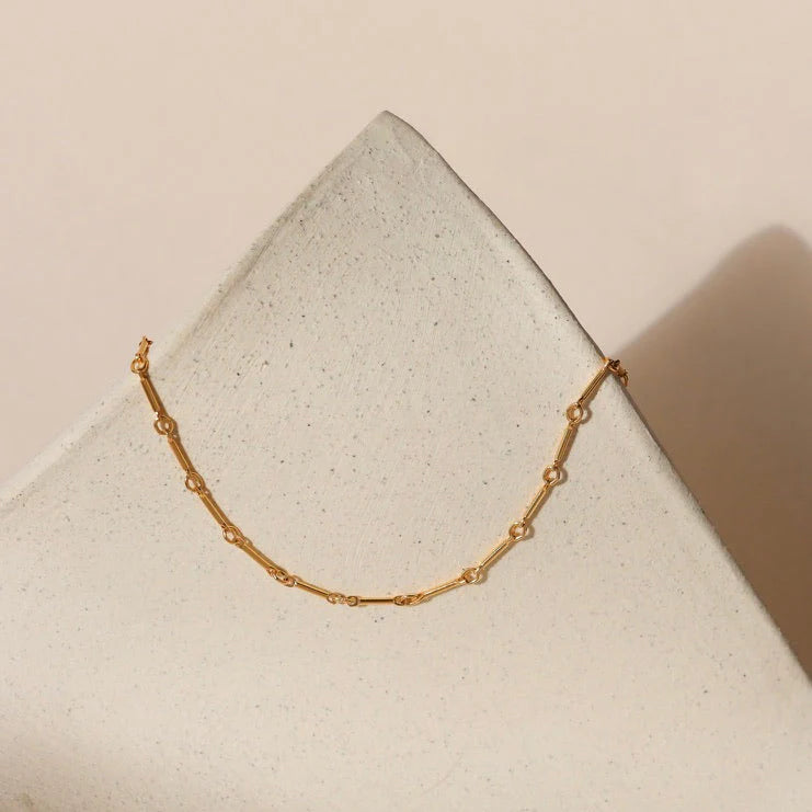 Dot and Dash Chain 18" Necklace
