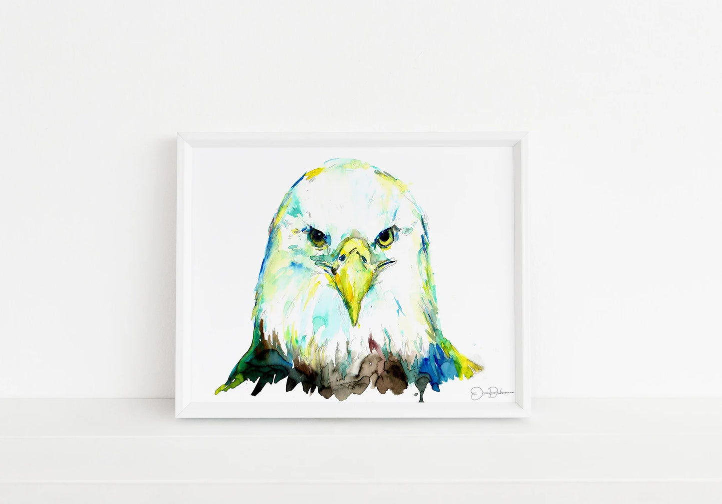 "Eagle Eye" Eagle Giclée print: 8" x 10"