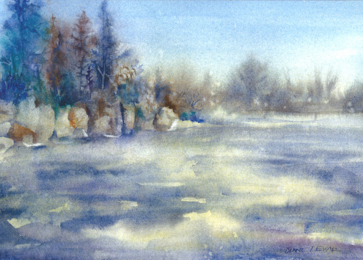 Early Morning Glow Greeting Card