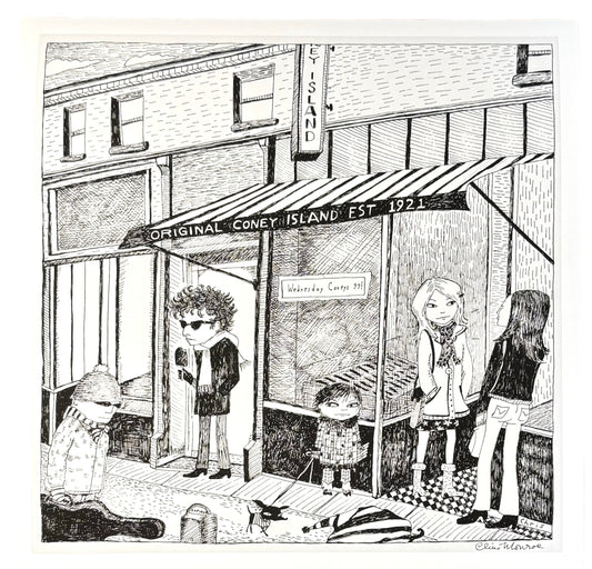 Dylan at Coney Island Giclee Print