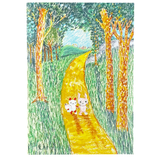 Escaping the Circus Greeting Card