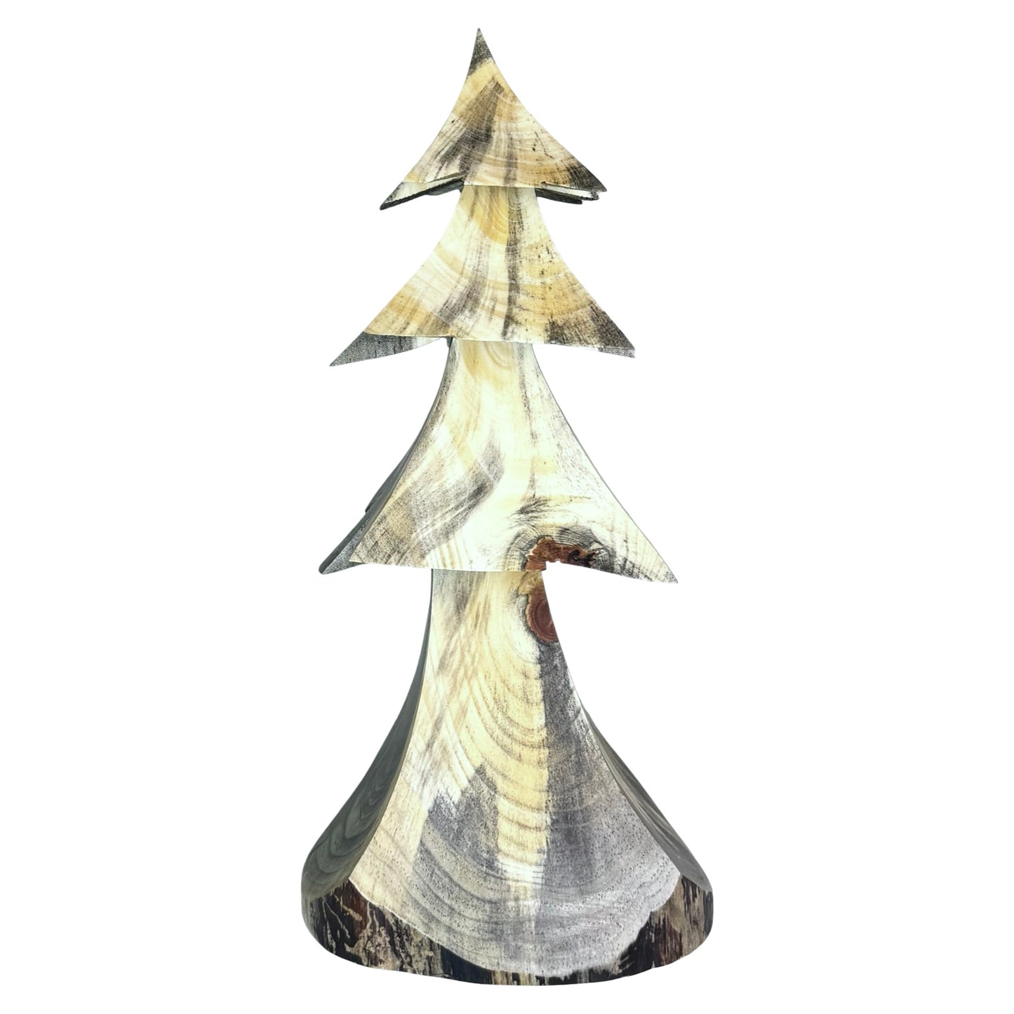 Sap Stained Red Pine 10" Tree