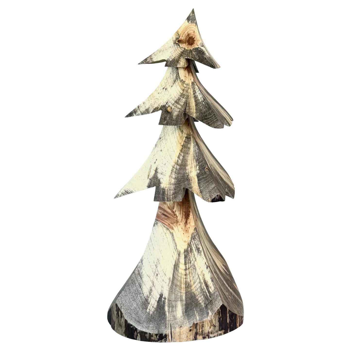 Sap Stained Red Pine 10" Tree