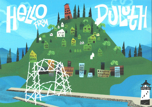 Hello from Duluth Greeting Card