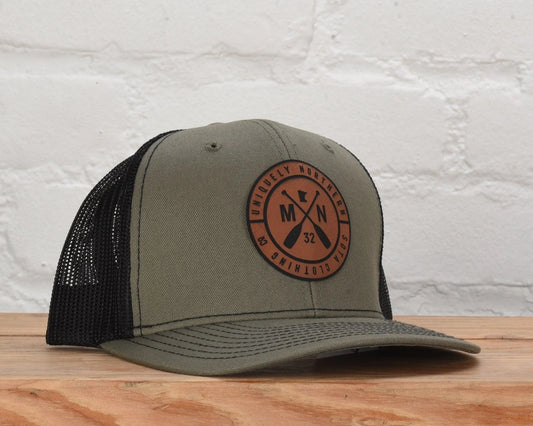 Hickory Snapback | Loden/Black
