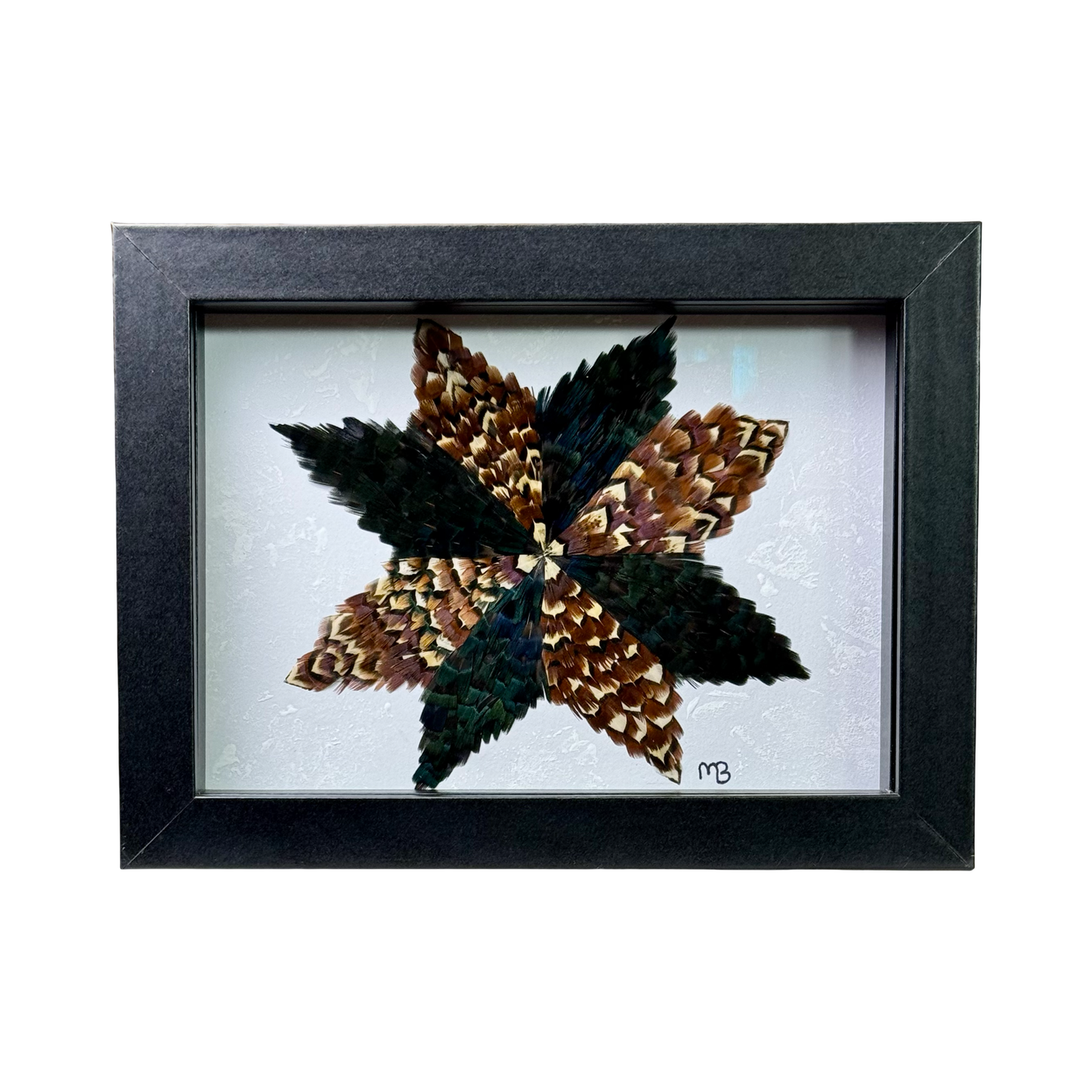 The Northwoods Pine Star Feather Art