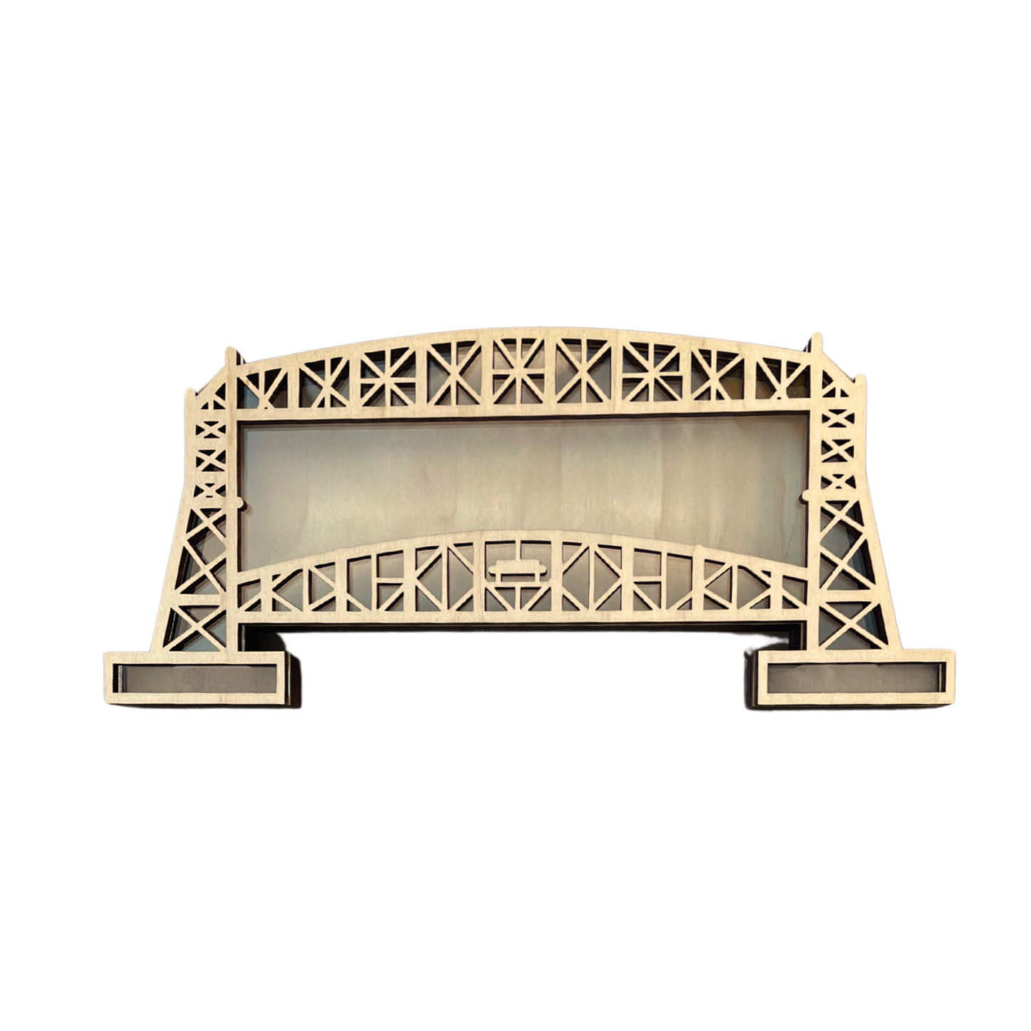 Aerial Lift Bridge Shadow Box