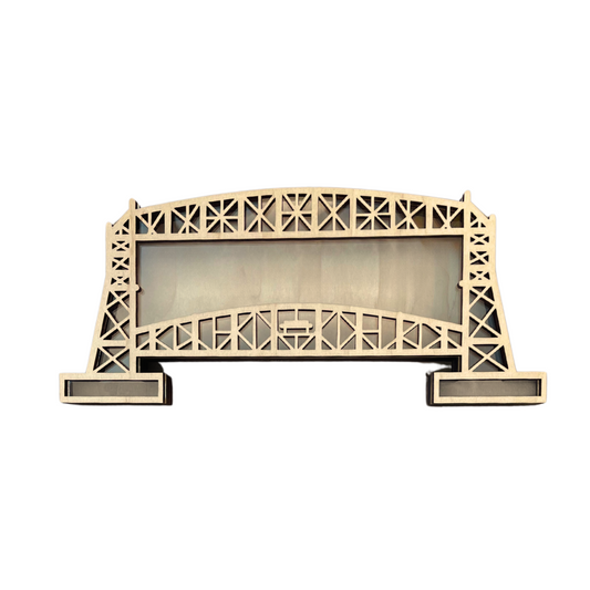 Aerial Lift Bridge Shadow Box