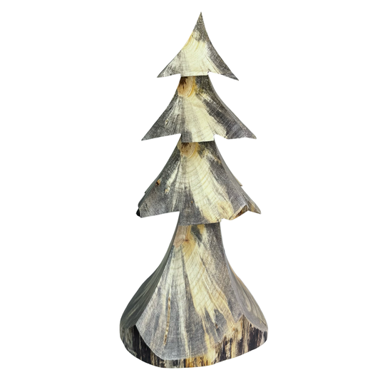 Sap Stained Red Pine 10" Tree