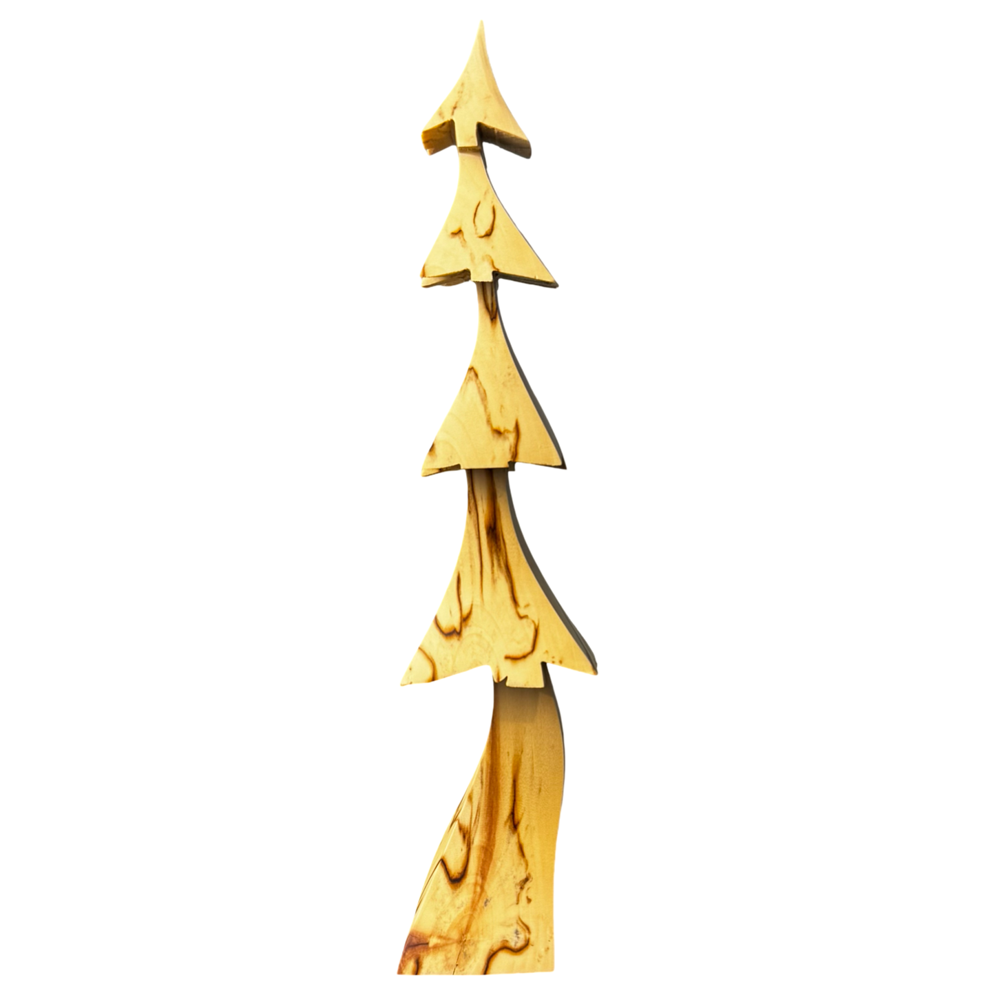 Spalted Poplar 12" Tree