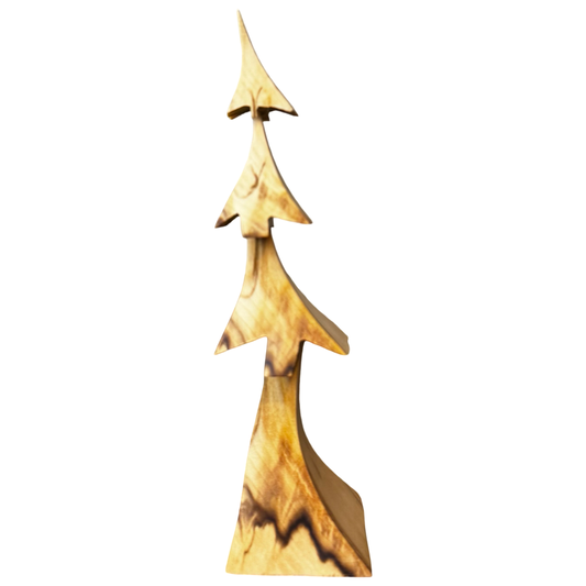 Spalted Poplar 7.25" Tree