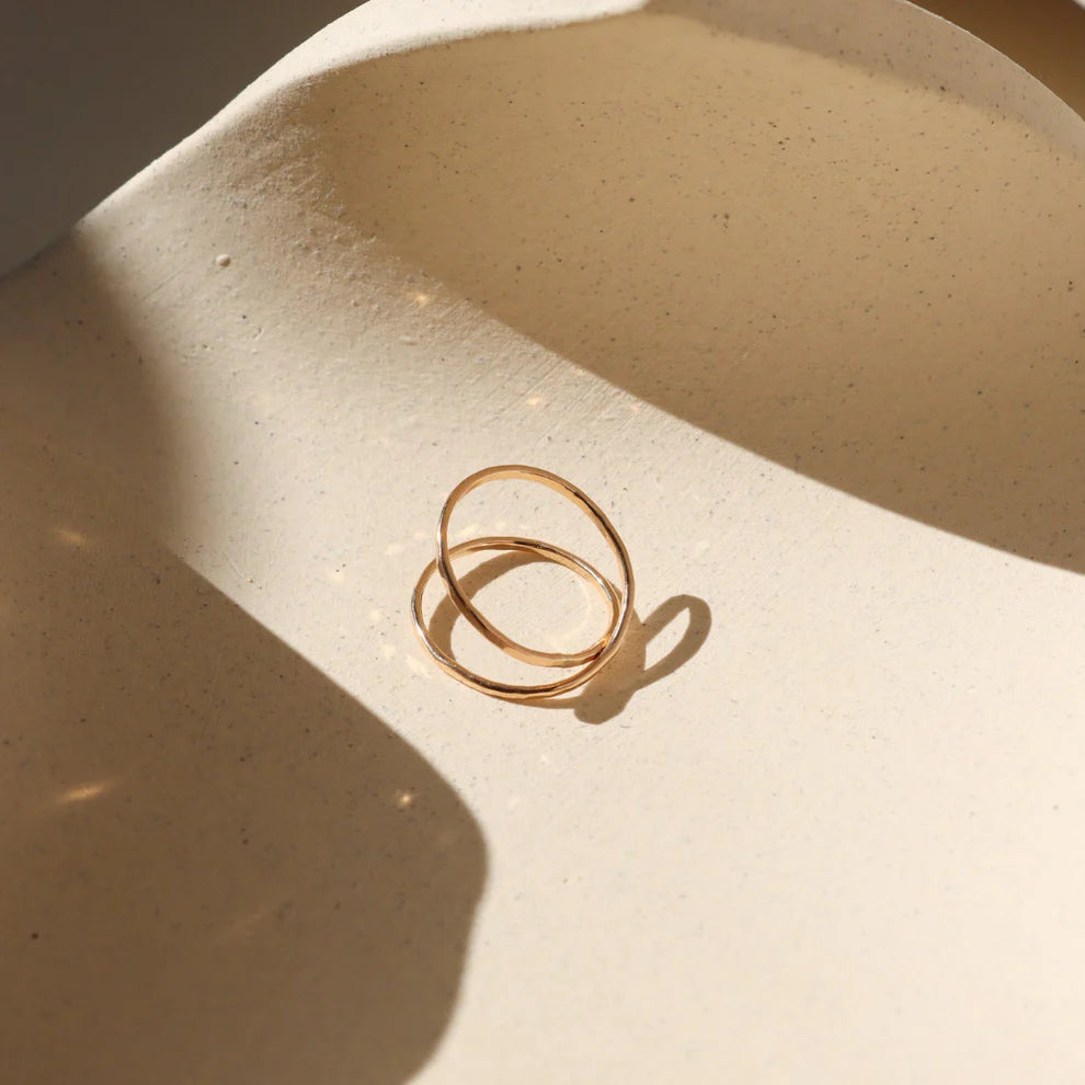 Infinity 14K Gold Fill Ring