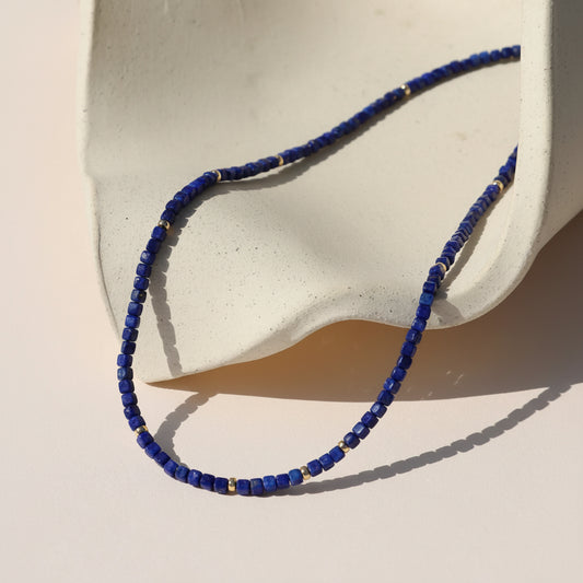 Lapis Lazuli Beaded Necklace