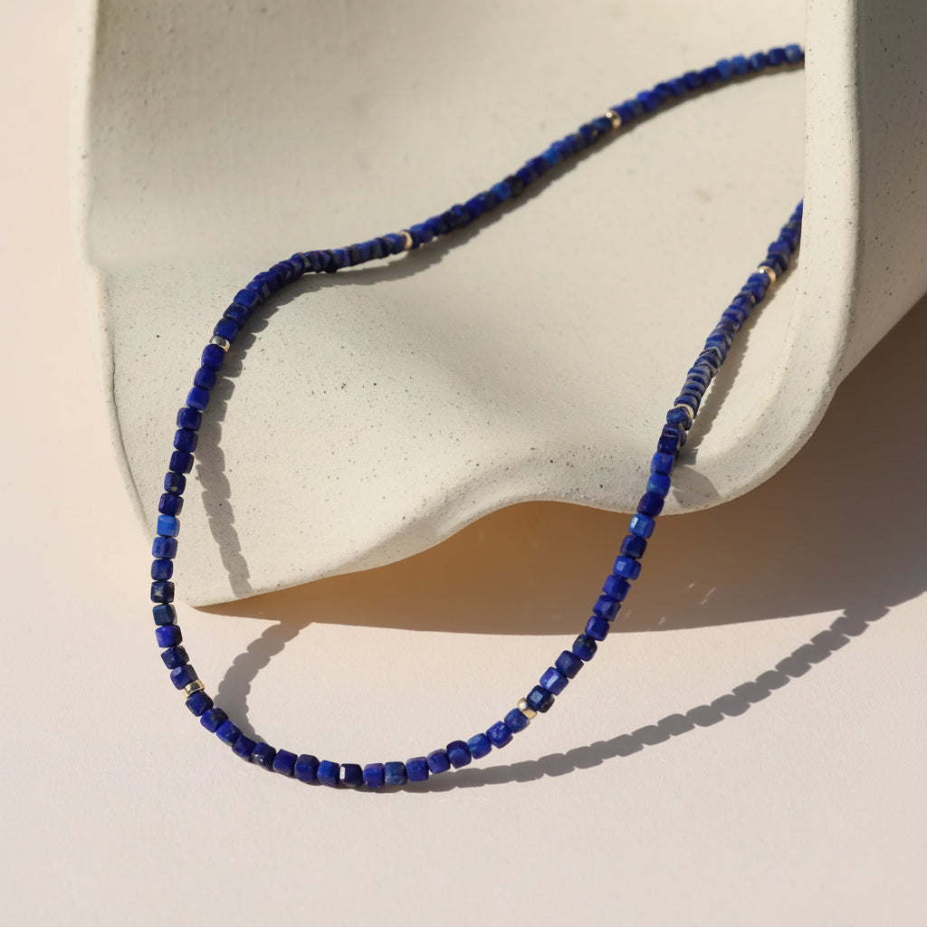 Lapis Lazuli Beaded Necklace