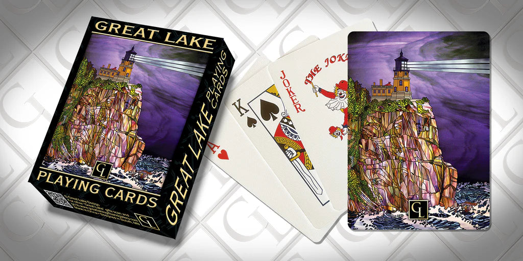 Great Lake Split Rock Playing Cards