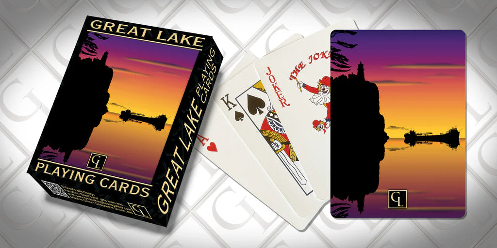 Great Lake Split Rock Playing Cards