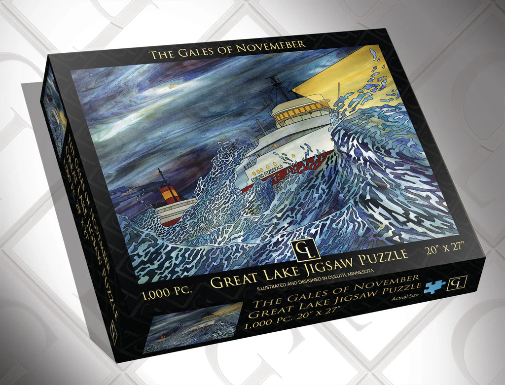 The Gales of November 1,000 Piece Jigsaw Puzzle