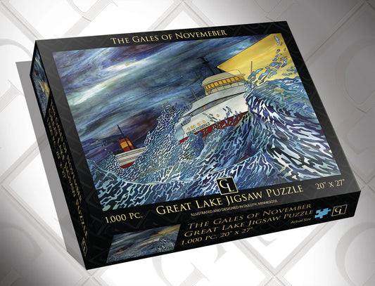 The Gales of November 1,000 Piece Jigsaw Puzzle