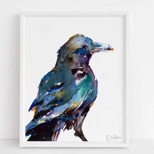 "Raven"  Raven Giclée print: 8" x 10"